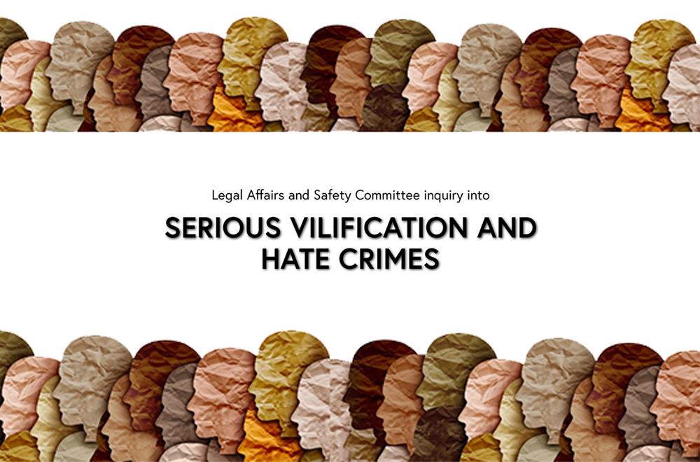 Inquiry into Vilification and Hate Crimes Report Released