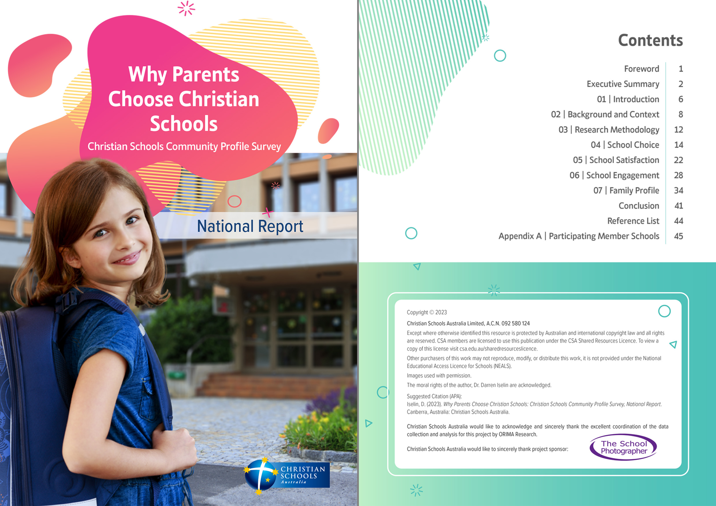 Christian Schools Community Profile (CSCP) - National Report