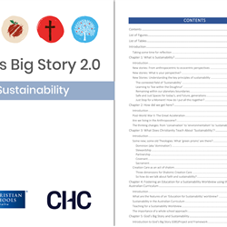 God&#39;s Big Story 2.0: Sustainability